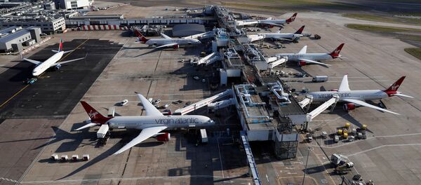 A general view of Terminal 3 at Heathrow Airport near London, Britain October 11, 2016 - Sputnik Afrique