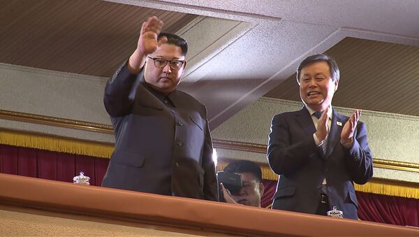 Kim Jong-un assiste à un concert d'artistes sud-coréens à Pyongyang - Sputnik Afrique