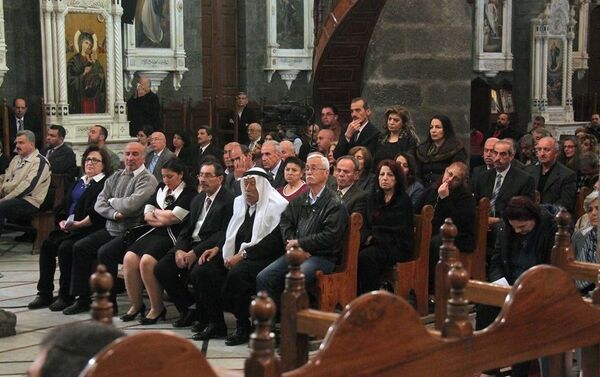 Les chrétiens de Damas célèbrent Pâques en toute sécurité - Sputnik Afrique
