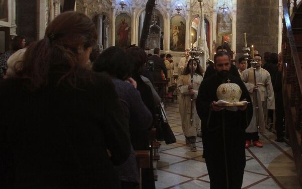 Les Rameaux et Pâques célébrés en sécurité par les chrétiens de Damas - Sputnik Afrique