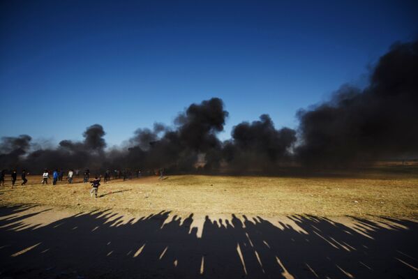 Les manifestations à la frontière entre la bande de Gaza et Israël - Sputnik Afrique