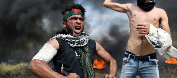 Les manifestations à la frontière entre la bande de Gaza et Israël - Sputnik Afrique