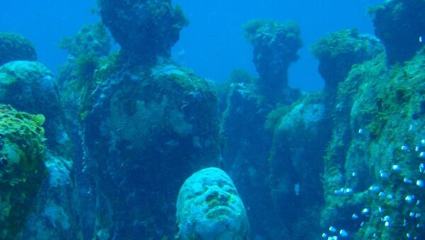 Mystérieux parc de sculptures sous-marines - Sputnik Afrique