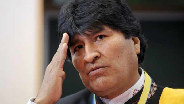 Evo Morales  - Sputnik Afrique