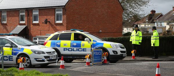 La police britannique près de la maison de Sergueï Skripal à Salisbury - Sputnik Afrique