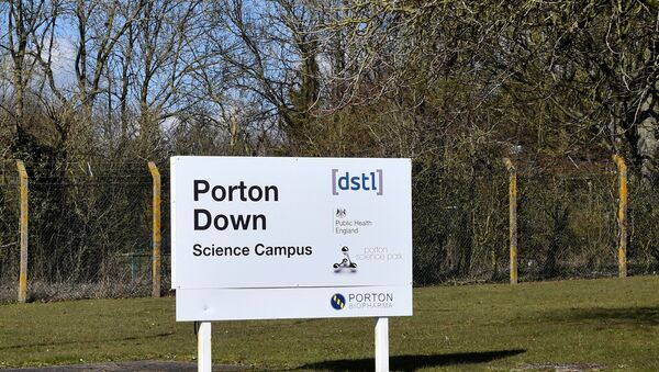 El centro científico de Porton Down, ubicado a ocho kilómetros de Salisbury, el Reino Unido - Sputnik Afrique