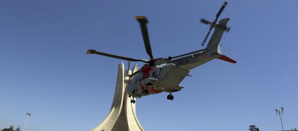 Un hélicoptère de l'armée algérieene - Sputnik Afrique