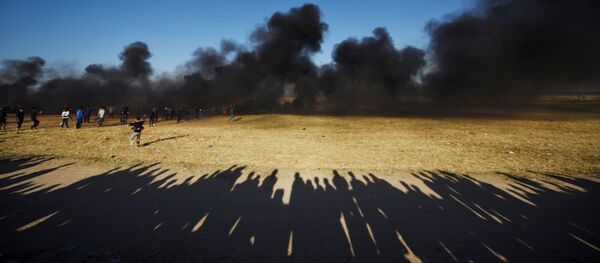 Manifestations à la frontière entre la bande de Gaza et Israël - Sputnik Afrique