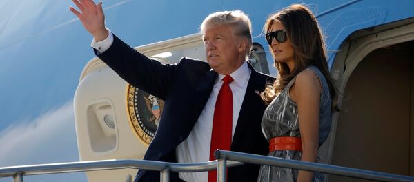 Donald et Melania Trump - Sputnik Afrique