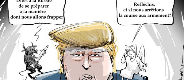 Riposte militaire en Syrie? Pour Trump, toutes les options sont sur la table - Sputnik Afrique