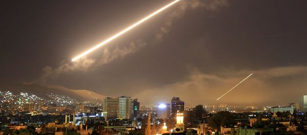 La coalition internationale a frappé la Syrie,14 avril 2018 - Sputnik Afrique