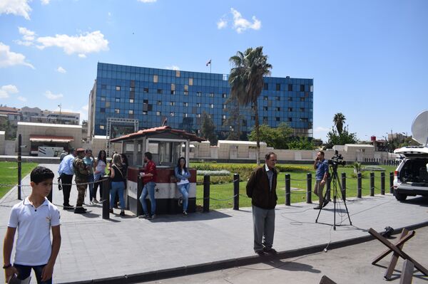 Situation à Damas au lendemain des frappes - Sputnik Afrique