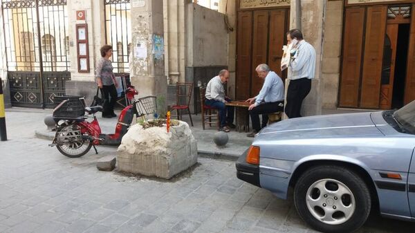 Damas au lendemain de l'attaque  - Sputnik Afrique