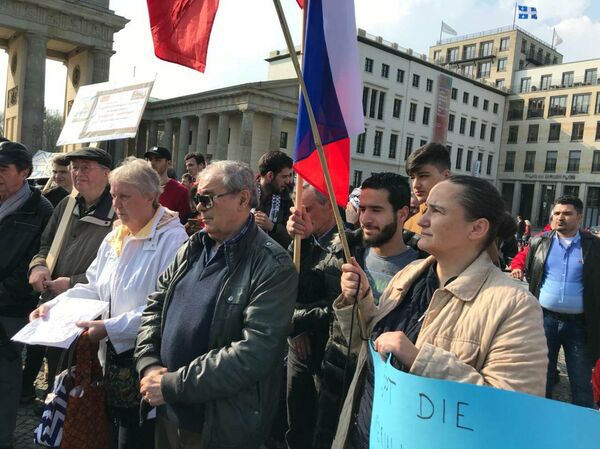 Rassemblement à Berlin  - Sputnik Afrique