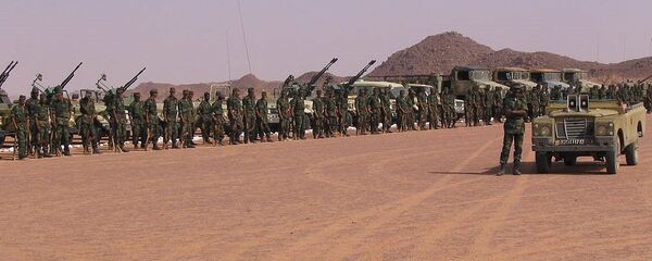 Polisario troops - Sputnik Afrique