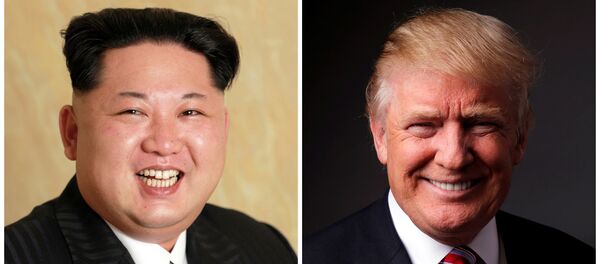Kim Jong-un et Donald Trump Kim Jong-un et Donald Trump - Sputnik Afrique