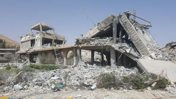 Destructions en Syrie - Sputnik Afrique
