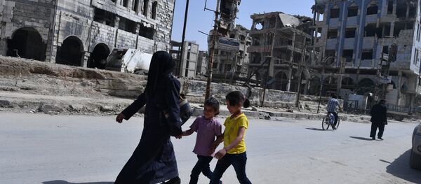 Ситуация в сирийском городе Дума - Sputnik Afrique