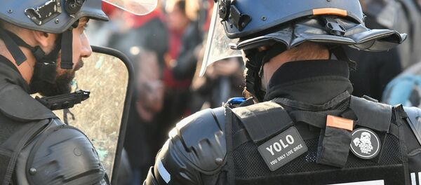 Акция против реформы образования в Париже - Sputnik Afrique