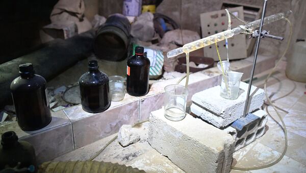Un laboratoire chimique clandestin à Douma - Sputnik Afrique
