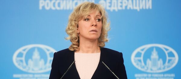 María Zajárova, portavoz del Ministerio de Exteriores de Rusia - Sputnik Afrique