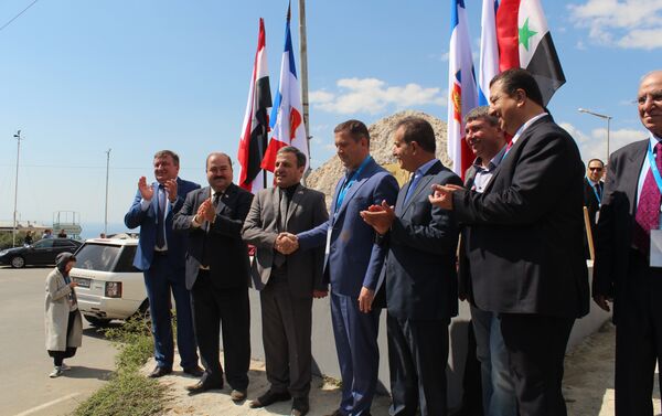 La délégation syrienne en Crimée, à Yalta - Sputnik Afrique