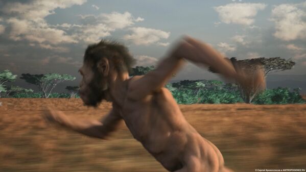 Extrait du film d'animation Homo naledi: Rencontre entre deux mondes (auteur – Sergueï Krivopliassov) - Sputnik Afrique