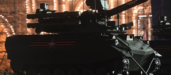 Un robot-militaire Uran-9 Un robot-militaire Uran-9 - Sputnik Afrique