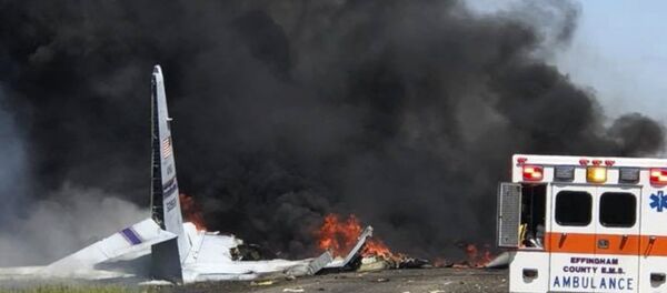 Un avion militaire US C-130 s’écrase dans l’État de Géorgie, des victimes - Sputnik Afrique