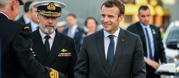 Macron en Australie - Sputnik Afrique
