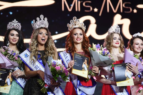 La finale du concours de beauté Mrs&Ms Russia Earth 2018 - Sputnik Afrique