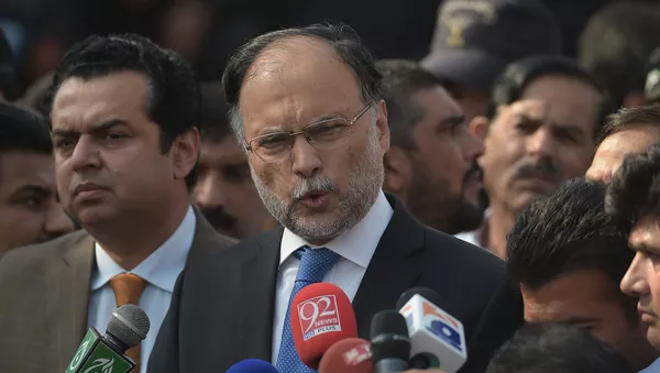 Ahsan Iqbal, ministre pakistanais de l'Intérieur - Sputnik Afrique