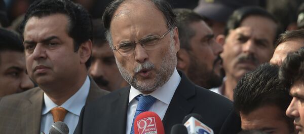 Ahsan Iqbal, ministre pakistanais de l'Intérieur - Sputnik Afrique