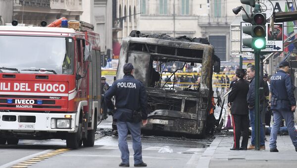 Un bus explose en plein service dans le centre de Rome - Sputnik Afrique