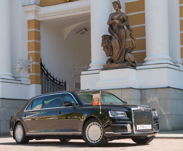 Une limousine pour le Président: le nouveau Cortège - Sputnik Afrique