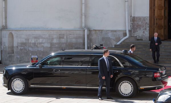 Une limousine pour le Président: le nouveau Cortège - Sputnik Afrique