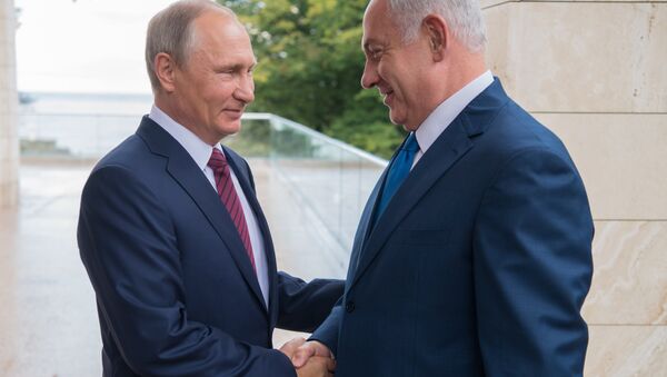 Президент РФ В. Путин встретился с премьер-министром Израиля Б. Нетаньяху - Sputnik Afrique