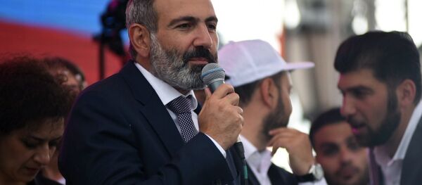 le Premier ministre arménien Nikol Pashinian - Sputnik Afrique