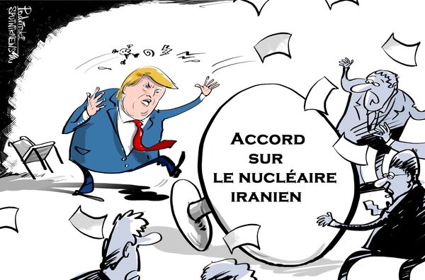 Le choix de Donald Trump de quitter l’accord nucléaire iranien Le choix de Donald Trump de quitter l’accord nucléaire iranien - Sputnik Afrique