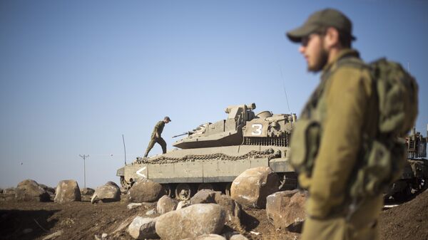 Des soldats israéliens sur le plateau du Golan (archive) - Sputnik Afrique