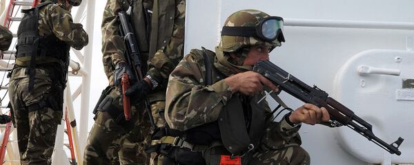Des éléments des forces spéciales algériennes - Sputnik Afrique