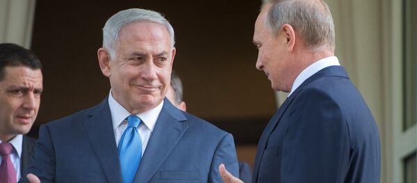 Vladimir Poutine et Benyamin Netanyahou - Sputnik Afrique