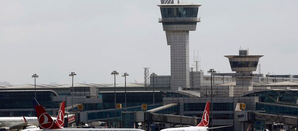 Un avion de Turkish Airlines à l'aéroport d'Istanbul - Sputnik Afrique