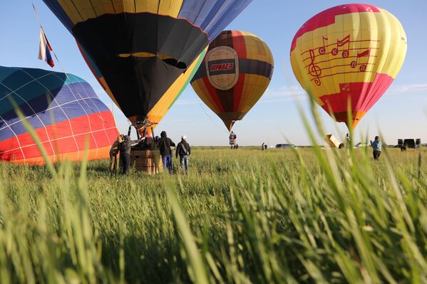 Festival de montgolfières dans la région de Krasnodar - Sputnik Afrique