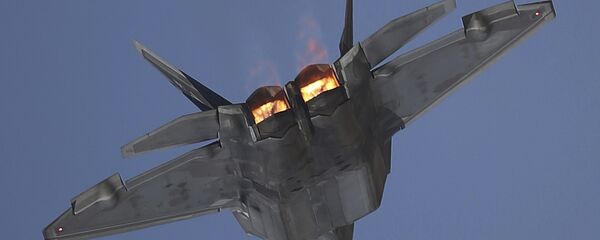 un F-22 - Sputnik Afrique