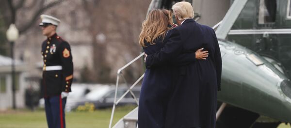 Donald et Melania Trump - Sputnik Afrique