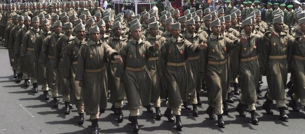 Soldats marocains en parade - Sputnik Afrique