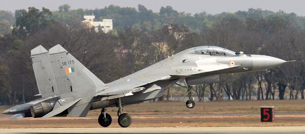 Un Sukhoi Su-30MKI de l'armée indienne - Sputnik Afrique