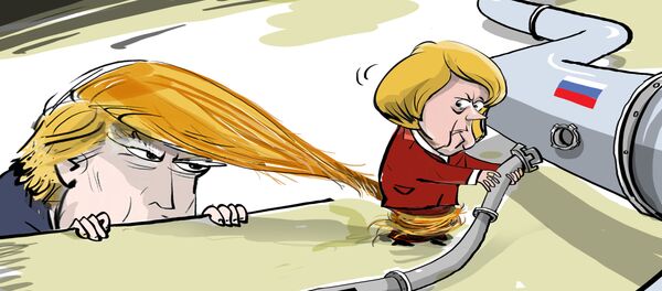 Donald Trump met la pression sur Merkel - Sputnik Afrique