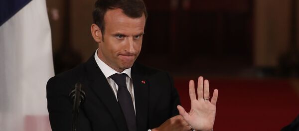 Emmanuel Macron et Donald Trump - Sputnik Afrique